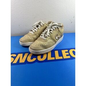 Nike Court Vision Low Sesame Pink Camo Tan Sneakers DX3734-200 Women's Size 6.5